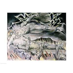  William Blake Illustrations of the Book of Job; Jobs Evil 