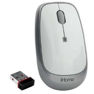   iHome IH M181ZS WHITE WIRELESS LASER NOTEBOOK MOUSE: Everything Else