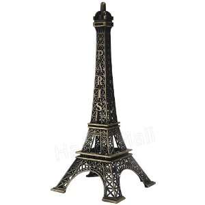  7 Eiffel Tower Miniature Replica, Antique Gold Kitchen 