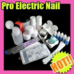  Acrylic Nail Art new Full Kit Powder Tips Tool 177 