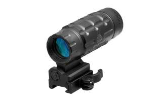 UTG 3x Magnifier for Dot Sight Rifle Scope BLACK FTS Flip to Side 
