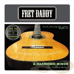  Fret Daddy A Harmonic Minor Scale For Classical Guitar 