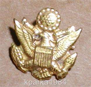 WW2 US ARMY HERALDIC EAGLE (GREAT SEAL) SWEETHEART LAPEL PIN 