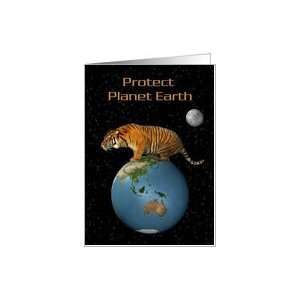  Protect Planet Earth  Tiger, Earth Day, Holiday, April 22 