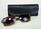 AUTHENTIC GIANNI VERSACE BROWN SUNGLASSES MADE IN ITALY
