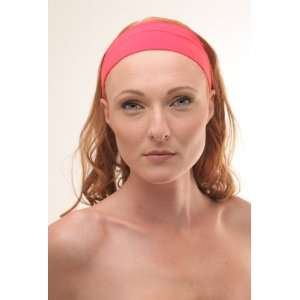  RED Stretch Microfiber Headband, Beauty, Fitness, All Head 
