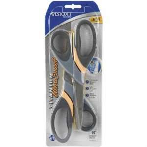 Acme Westcott 8 Titanium UltraSmooth Straight Shears, 2 Count Pack