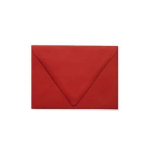 A6 Contour Flap (4 3/4 x 6 1/2) Envelopes   Pack of 50   Ruby Red