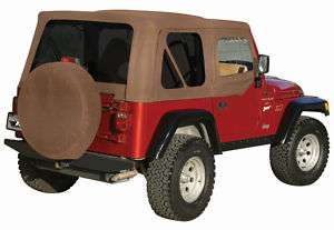 SPICE 97 06 JEEP WRANGLER SOFT TOP tint windows UPPERS  