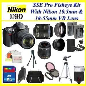  Nikon D90 SLR Digital Camera with Nikon 18 55mm Vr Lens with Nikon 
