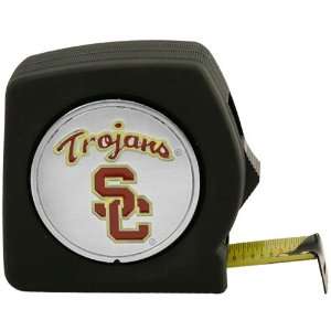  USC Trojans 25 Black Team Logo Tape Measure Sports 