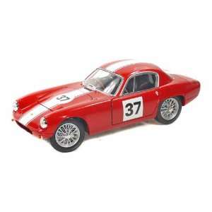  1960 Lotus Elite Race Car 1/18 Red w/ White #37 Toys 