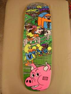 Cease and Desist World Industries Mike Vallely BARNYARD Deck GREEN 
