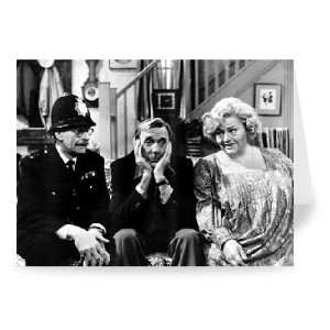 Eric Sykes actor Hattie Jacques actress and   Greeting Card (Pack of 