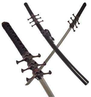 SKULLS Black Ronin Fantasy Katana, 41 Samurai Sword  