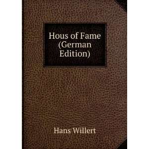  Hous of Fame (German Edition) Hans Willert Books