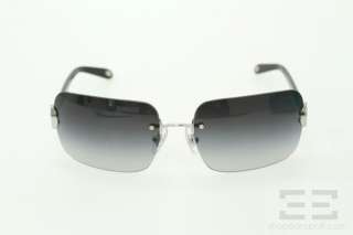   Black Gradient Tiffany Keys Crystal Rimless Sunglasses 3024 B  