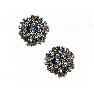  August Birthstone Crystal Ball Earrings: Jewelry