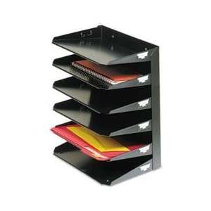  Steelmaster Multi Tier Horizontal Letter Organizers, Six 