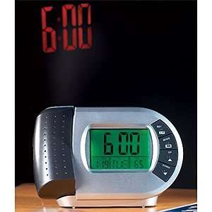  Projection Clock LCD Display Wall Ceiling Alarm: Home 