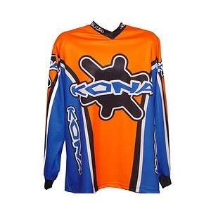 KONA Kona Pseudopod Moto Long Sleeve Cycling Jersey 2004 Youth Large 