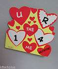 Vtg Valentine Amer Card U R The 1 4 Me Word Play