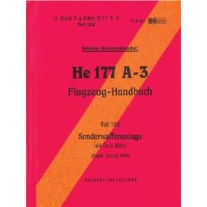  Heinkel He 177 A 3 Aircraft Handbook Manual 