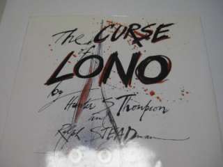 The Curse of Lono by Hunter S. Thompson and Ralph Steadman (2005 