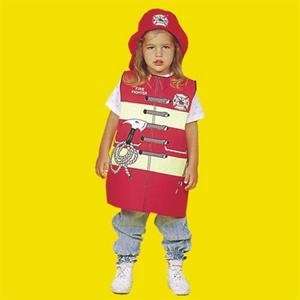    S&S Worldwide Fire Fighter Imaginative Play Uniform: Toys & Games