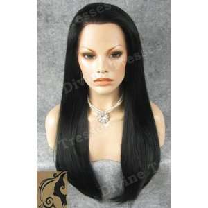  Lace Front Wig Synthetic Long Silky Straight Style Color 