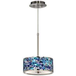  Wiggle I Giclee Glow 10 1/4 Wide Pendant Light