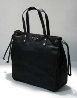 Prada Sport Handbag Vela Nylon Leather Tote BR3768 NWT  
