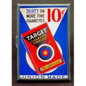  TARGET CIGARETTE RETRO AD ID CIGARETTE CASE WALLET 