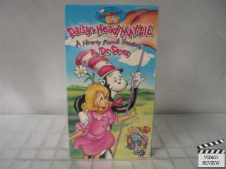 Daisy Head Mayzie VHS Dr. Seuss Cat in the Hat on cover 053939801934 