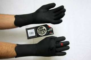 New Rip Curl 3mm 5 Finger Glove Core Small XS  