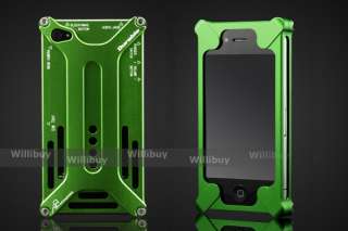 iFrog Bumper for iPhone 4 4S High Tech Aluminum/Aluminium Case AP427 