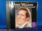 16 Most Requested Songs Andy Williams CD Hit Favorites