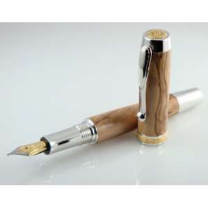  Olivewood Statesman Fountain Pen   Pen #687 Office 