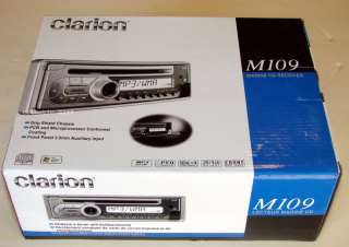 CLARION M109 WATERTIGHT MARINE CD/MP3/WMA RECEIVER  