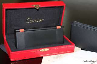 Cartier Two Time Zone Travel Alarm Clock LIMITED EDITION