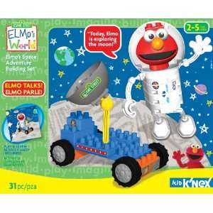    Sesame Street Elmos Space Adventure Building Set: Toys & Games