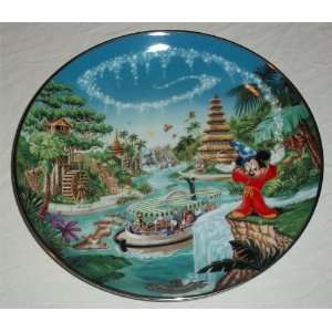   Disney World 25th Anniversary Adventureland Plate 