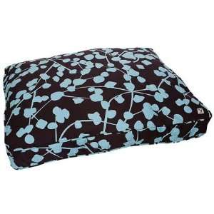 Molly Mutt Your Hand In Mine Dog Duvet   Blue & Brown Floral   Small 