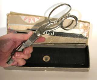 Vintage Wiss Pinking Shears Model C w/ Most of Original Box  