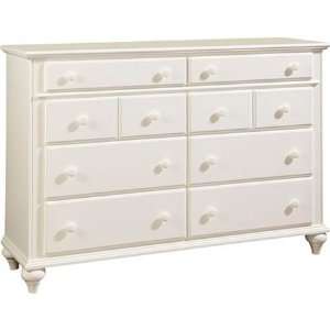   Place Drawer Dresser in Linen White Painted Finish Furniture & Decor