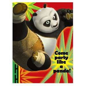  Lets Party By Hallmark Kung Fu Panda 2 Invitations 