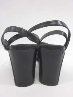 VIA SPIGA Black Strappy Sandals Pumps Shoes Sz 5  