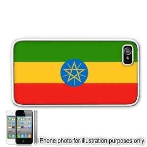    Ethiopia Flag Apple Iphone 4 4s Case Cover White: Everything Else