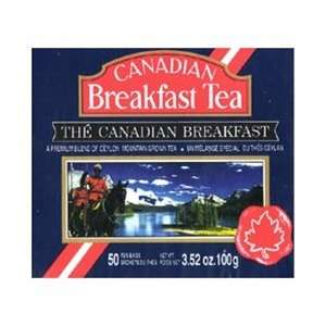 Canadian Breakfast Tea (50 Tea Bags) Grocery & Gourmet Food