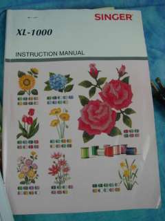 Singer Quantum XL 1000 Computerized Sewing Machine Embroidery Cards 19 
